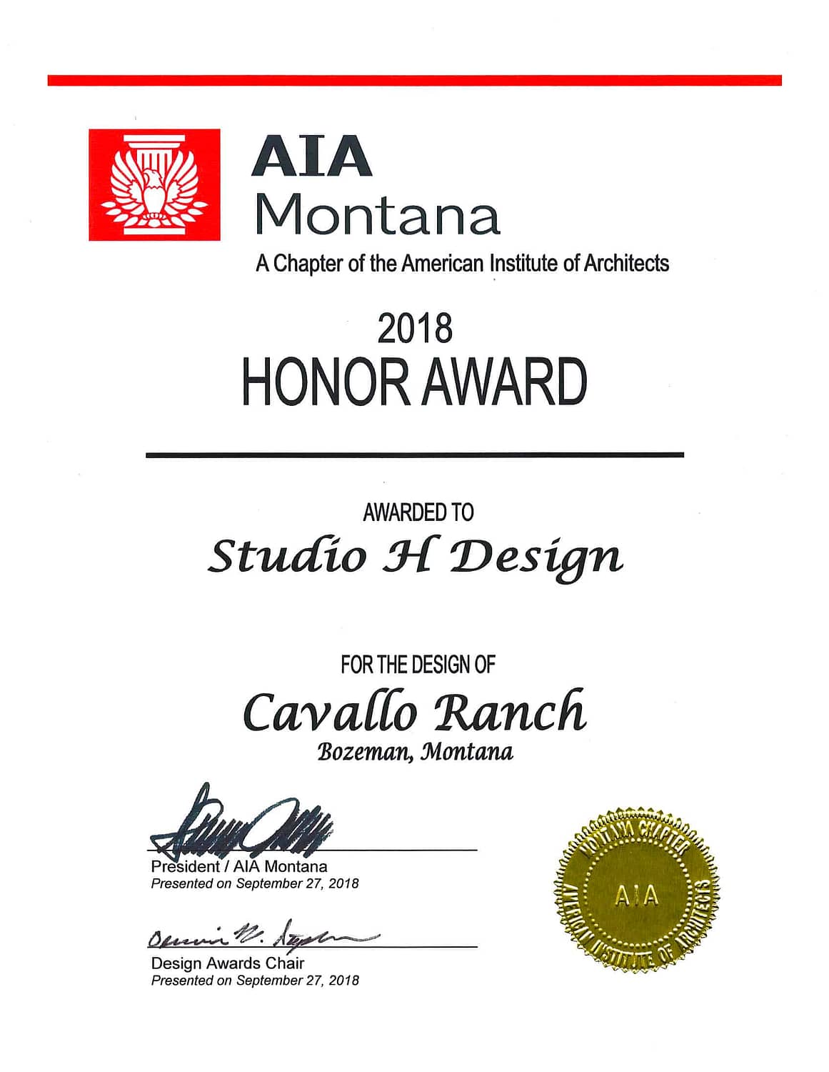 AIA 2018 Honor Award