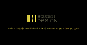 Studio H Design | Architecture Firm in Bozeman, MT 59718